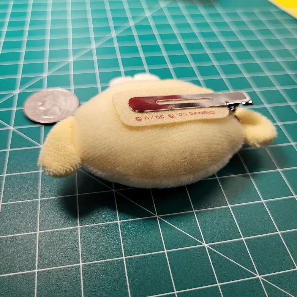 Pompompurin - Sanrio x Chiikawa Plush Hair Clip